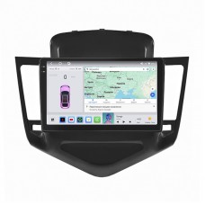 Штатная магнитола Lesko для Chevrolet Cruze I 2008-2012 экран 9" 4/64 QLED CarPlay 4G Wi-Fi GPS 360 Prime