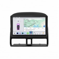 Штатная магнитола Lesko для Honda CR-V II Рестайлинг 2004-2006 экран 9" 4/64 QLED CarPlay 4G Wi-Fi GPS 360 Prime