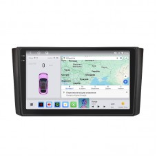 Штатная магнитола Lesko для SsangYong Rexton II 2006-2012 экран 9" 4/64 QLED CarPlay 4G Wi-Fi GPS 360 Prime