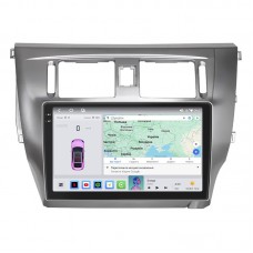 Штатная магнитола Lesko для Great Wall Voleex C30  2010-2014 экран 9" 4/64 QLED CarPlay 4G Wi-Fi GPS 360 Prime
