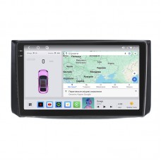 Штатная магнитола Lesko для Chevrolet Aveo I Рестайлинг 2006-2012 экран 9" 4/64 QLED CarPlay 4G Wi-Fi GPS 360 Prime