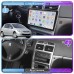 Штатная магнитола Lesko для Peugeot 307 I 2001-2005 экран 9" 4/64 QLED CarPlay 4G Wi-Fi GPS 360 Prime