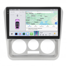 Штатная магнитола Lesko для Geely CK (Otaka) I Рестайлинг 2008-2016 экран 9" 4/64 QLED CarPlay 4G Wi-Fi GPS 360 Prime
