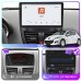 Штатная магнитола Lesko для Peugeot 207 I Рестайлинг 2009-2015 экран 9" 4/64 QLED CarPlay 4G Wi-Fi GPS 360 Prime