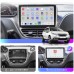 Штатная магнитола Lesko для Peugeot 2008 I 2013-2016 экран 10" 4/64 QLED CarPlay 4G Wi-Fi GPS 360 Prime