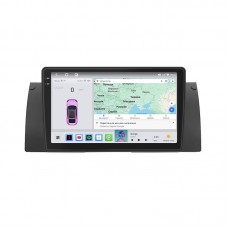 Штатная магнитола Lesko для BMW X5 I (E53) Рестайлинг 2003-2006 экран 9" 4/64 QLED CarPlay 4G Wi-Fi GPS 360 Prime