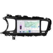 Штатная магнитола Lesko для Kia K5 I Рестайлинг 2013-2015 экран 9" 4/64 QLED CarPlay 4G Wi-Fi GPS 360 Prime