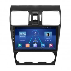 Штатная магнитола Lesko для Subaru Forester IV 2012-2015 экран 9" 4/64Gb 4G Wi-Fi GPS Top