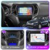 Штатная магнитола Lesko для Hyundai Santa Fe III 2012-2016 экран 9" 4/32Gb 4G Wi-Fi GPS Top