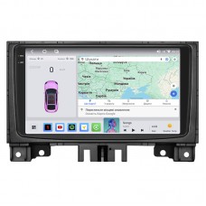 Штатная магнитола Lesko для Volkswagen Crafter I Рестайлинг 2011-2017 экран 9" 4/64 QLED CarPlay 4G Wi-Fi GPS 360 Prime