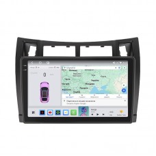 Штатная магнитола Lesko для Toyota Yaris II 2005-2009 экран 9" 4/64 QLED CarPlay 4G Wi-Fi GPS 360 Prime Штатная магнитола Lesko для Toyota Yaris II 2005-2009 экран 9" 4/64 QLED CarPlay 4G Wi-Fi GPS 360 Prime