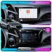 Штатная магнитола Lesko для Honda CR-Z  2010-2016 экран 9" 4/64 QLED CarPlay 4G Wi-Fi GPS 360 Prime