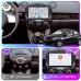 Штатная магнитола Lesko для Mazda Demio III (DE) 2007-2014 экран 9" 4/64 QLED CarPlay 4G Wi-Fi GPS 360 Prime