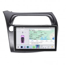 Штатная магнитола Lesko для Honda Civic Type R VIII Рестайлинг 2008-2011 экран 9" 4/64 QLED CarPlay 4G Wi-Fi GPS 360 Prime Штатная магнитола Lesko для Honda Civic Type R VIII Рестайлинг 2008-2011 экран 9" 4/64 QLED CarPlay 4G Wi-Fi GPS 360 Prime