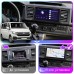 Штатная магнитола Lesko для Volkswagen Caravelle T6 2015-2020 экран 9" 1/16Gb Wi-Fi GPS Base