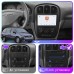 Штатная магнитола Lesko для Chrysler Voyager IV 2000-2004 экран 10" 4/64 QLED CarPlay 4G Wi-Fi GPS 360 Prime