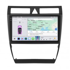 Штатная магнитола Lesko для Audi S6 II (C5) 1999-2004 экран 9" 4/64 QLED CarPlay 4G Wi-Fi GPS 360 Prime