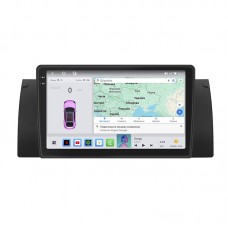 Штатная магнитола Lesko для BMW X5 I (E53) 1999-2003 экран 9" 4/64 QLED CarPlay 4G Wi-Fi GPS 360 Prime