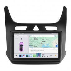 Штатная магнитола Lesko для Chevrolet Cobalt II 2011-2016 экран 9" 4/64 QLED CarPlay 4G Wi-Fi GPS 360 Prime