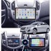 Штатная магнитола Lesko для Chevrolet Cruze I Рестайлинг 2012-2016 экран 9" 4/64 QLED CarPlay 4G Wi-Fi GPS 360 Prime