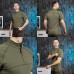 Тактическая футболка с коротким рукавом A426/A341 Green L Тактическая футболка с коротким рукавом A426/A341 Green L