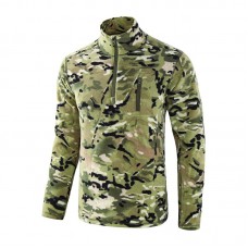 Тактическая кофта флис A973 Camouflage CP 2XL Тактическая кофта флис A973 Camouflage CP 2XL