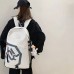 Рюкзак подростковый 901229 с брелком 20-35L школьный White Рюкзак подростковый 901229 с брелком 20-35L школьный White