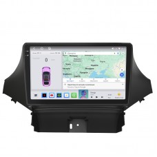 Штатная магнитола Lesko для Chevrolet Orlando I 2010-2018 экран 9" 4/64 QLED CarPlay 4G Wi-Fi GPS 360 Prime