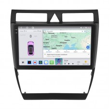 Штатная магнитола Lesko для Audi RS 6 I (C5) 2002-2006 экран 9" 4/64 QLED CarPlay 4G Wi-Fi GPS 360 Prime