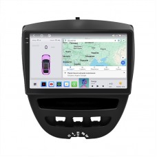 Штатная магнитола Lesko для Citroen C1 I Рестайлинг 2 2012-2014 экран 10" 4/64 QLED CarPlay 4G Wi-Fi GPS 360 Prime Штатная магнитола Lesko для Citroen C1 I Рестайлинг 2 2012-2014 экран 10" 4/64 QLED CarPlay 4G Wi-Fi GPS 360 Prime