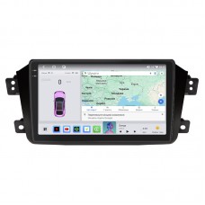 Штатная магнитола Lesko для Geely Emgrand X7 I 2011-2016 экран 9" 4/64 QLED CarPlay 4G Wi-Fi GPS 360 Prime