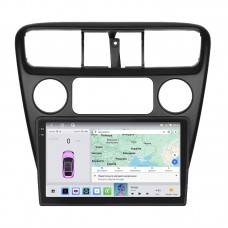 Штатная магнитола Lesko для Honda Accord VI 1997-2002 экран 9" 4/64 QLED CarPlay 4G Wi-Fi GPS 360 Prime