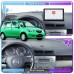 Штатная магнитола Lesko для Mazda Demio II (DY) 2002-2007 экран 10" 4/64 QLED CarPlay 4G Wi-Fi GPS 360 Prime