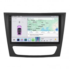 Штатная магнитола Lesko для Mercedes-Benz CLS I (C219) 2004-2008 экран 9" 4/64 QLED CarPlay 4G Wi-Fi GPS 360 Prime
