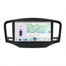 Штатная магнитола Lesko для MG 350  2010-2015 экран 9" 4/64 QLED CarPlay 4G Wi-Fi GPS 360 Prime