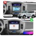 Штатная магнитола Lesko для Mitsubishi Montero IV 2006-н.в. экран 9" 4/64 QLED CarPlay 4G Wi-Fi GPS 360 Prime