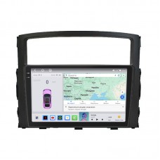 Штатная магнитола Lesko для Mitsubishi Pajero IV Рестайлинг 2 2014-н.в. экран 9" 4/64 QLED CarPlay 4G Wi-Fi GPS 360 Prime Штатная магнитола Lesko для Mitsubishi Pajero IV Рестайлинг 2 2014-н.в. экран 9" 4/64 QLED CarPlay 4G Wi-Fi GPS 360 Prime