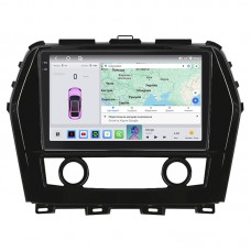 Штатная магнитола Lesko для Nissan Maxima VIII (A36) 2015-2018 экран 10" 4/64 QLED CarPlay 4G Wi-Fi GPS 360 Prime