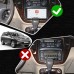 Штатная магнитола Lesko для Toyota Highlander I (U20) 2001-2003 экран 9" 4/64 QLED CarPlay 4G Wi-Fi GPS 360 Prime