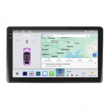 Штатная магнитола Lesko для Toyota Highlander I (U20) 2001-2003 экран 9" 4/64 QLED CarPlay 4G Wi-Fi GPS 360 Prime