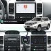 Штатная магнитола Lesko для Toyota Land Cruiser Prado 120 Series 2002-2007 экран 9" 4/64 QLED CarPlay 4G Wi-Fi GPS 360 Prime