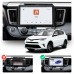 Штатная магнитола Lesko для Toyota RAV4 IV (CA40) 2012-2015 экран 10" 4/64 QLED CarPlay 4G Wi-Fi GPS 360 Prime