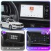 Штатная магнитола Lesko для Volkswagen Jetta VII 2018-н.в. экран 9" 4/64 QLED CarPlay 4G Wi-Fi GPS 360 Prime