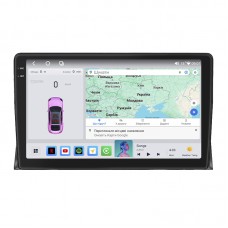 Штатная магнитола Lesko для Volkswagen Multivan T5 Рестайлинг 2009-2015 экран 9" 4/64 QLED CarPlay 4G Wi-Fi GPS 360 Prime