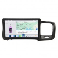 Штатная магнитола Lesko для Volvo S60 II Рестайлинг 2013-2018 экран 9" 4/64 QLED CarPlay 4G Wi-Fi GPS 360 Prime