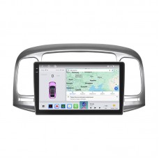 Штатная магнитола Lesko для Hyundai Verna II 2005-2010 экран 9" 4/64 QLED CarPlay 4G Wi-Fi GPS 360 Prime Штатная магнитола Lesko для Hyundai Verna II 2005-2010 экран 9" 4/64 QLED CarPlay 4G Wi-Fi GPS 360 Prime