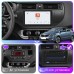 Штатная магнитола Lesko для Kia Rio III 2011-2015 экран 9" 4/64 QLED CarPlay 4G Wi-Fi GPS 360 Prime