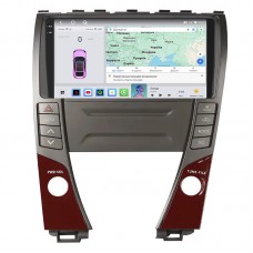 Штатная магнитола Lesko для Lexus ES V 2006-2009 экран 9" 4/64 QLED CarPlay 4G Wi-Fi GPS 360 Prime