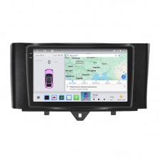 Штатная магнитола Lesko для Smart Fortwo 452 2011-2017 экран 9" 4/64 QLED CarPlay 4G Wi-Fi GPS 360 Prime Штатная магнитола Lesko для Smart Fortwo 452 2011-2017 экран 9" 4/64 QLED CarPlay 4G Wi-Fi GPS 360 Prime