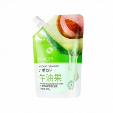 Маска для лица IMAGES Avocado Cleansing Mud Mask 200 г грязевая очищающая с маслом авокадо